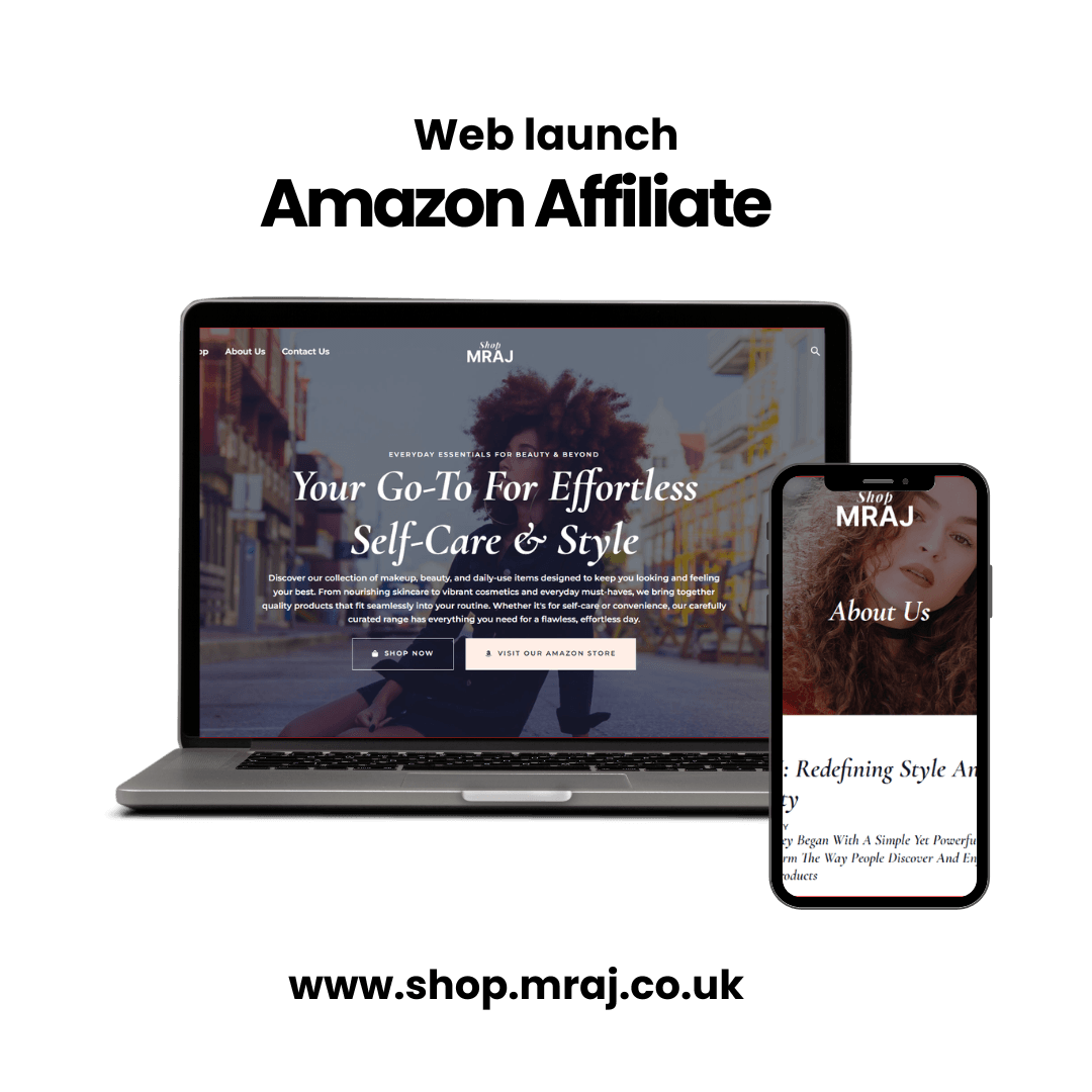 web development project for MRAJ Group ltd