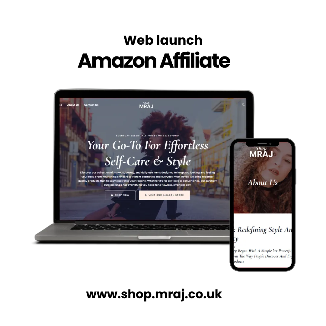 web development project for MRAJ Group ltd
