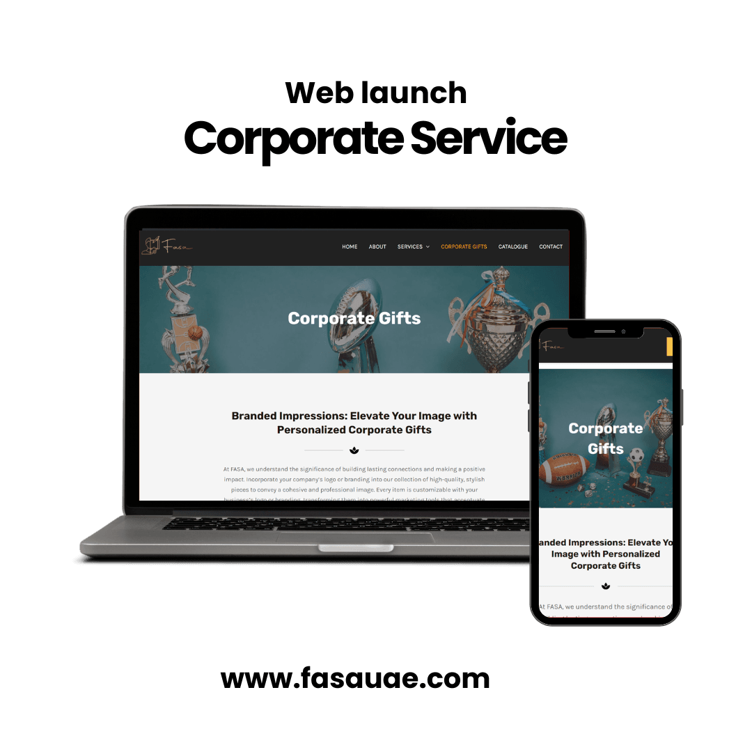 web development project for FASA UAE